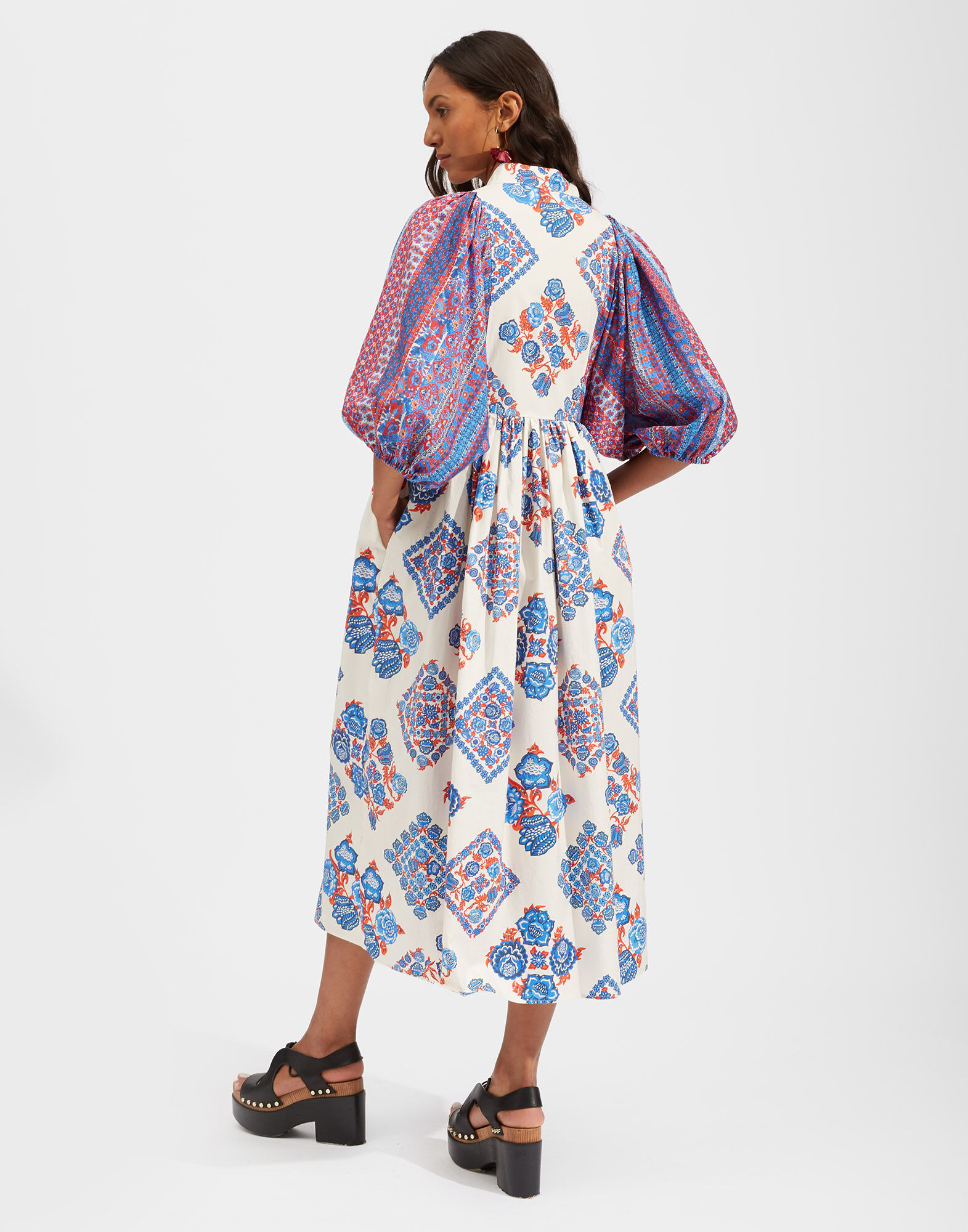 La DoubleJ Portofino Dress Cowgirl DRE0374COT001COW0001