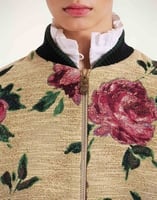 La DoubleJ Brooklyn Bomber La DoubleJ Brooklyn Bomber Roses Light Beige JAC0128COT069ROS06BR01