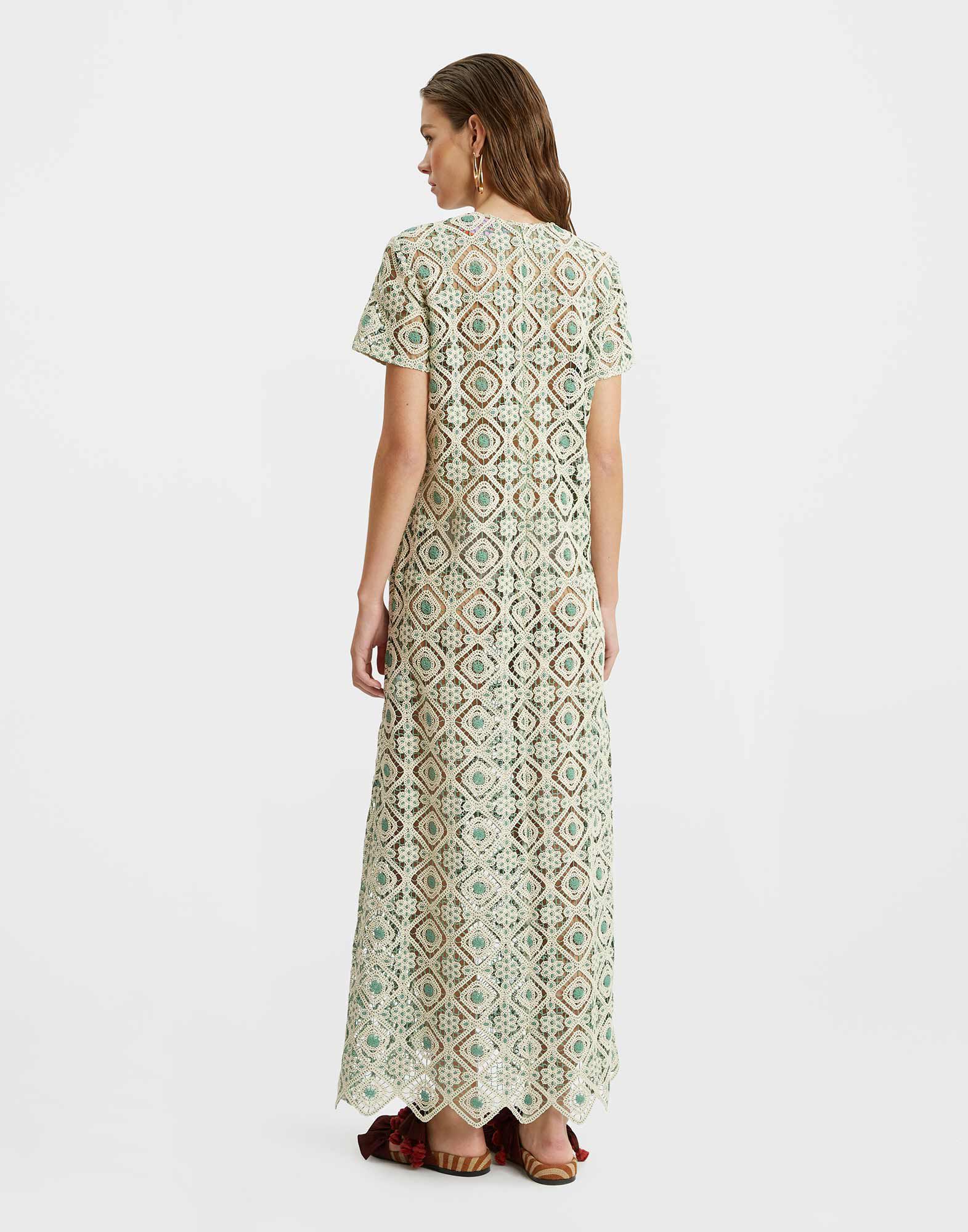 La DoubleJ Swing Dress Agua Cream DRE0001JCQ078AGU01WH03