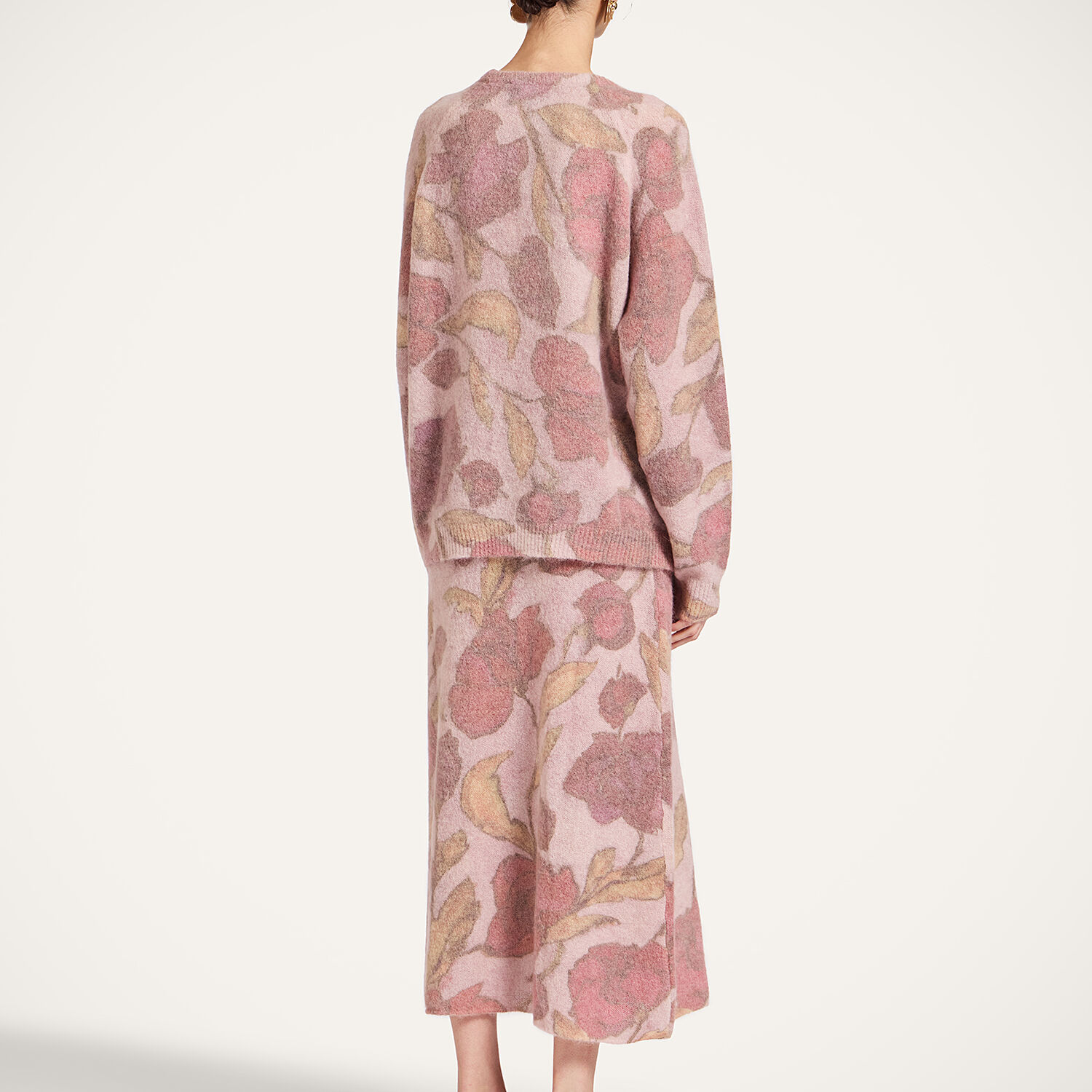  La Doublej Skirts Women - All-in Skirt French Kiss Dusty Pink Xs 32%alpaca Wool 32%merino Wool 34%polyamide 2%elastan 
