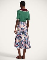 La DoubleJ Lungomare Skirt La DoubleJ Lungomare Skirt Maxi Tropicana Mauve SKI0089SIL001TRC01PU06