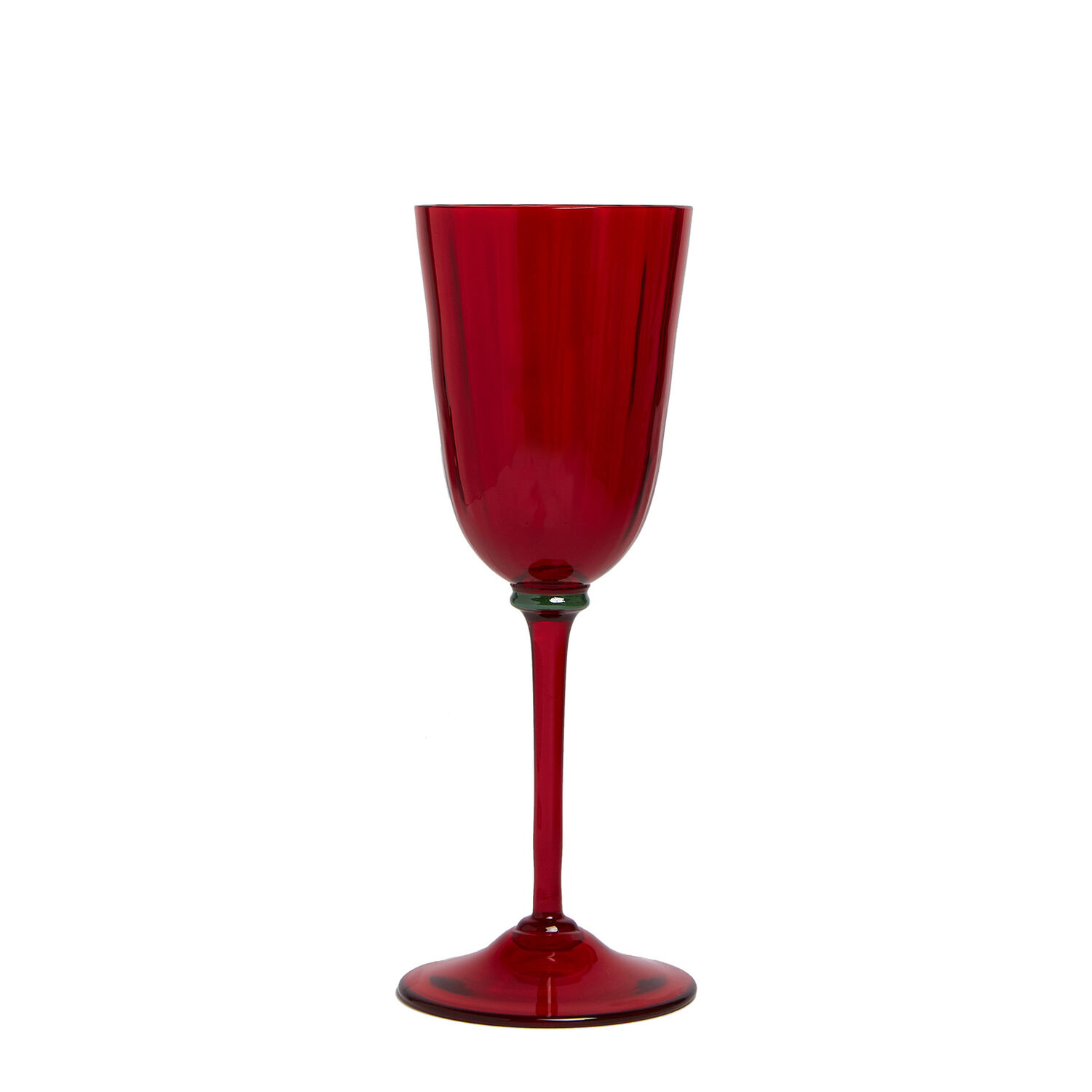 Shop La Doublej Wine Rainbow Glasses Set Of 8