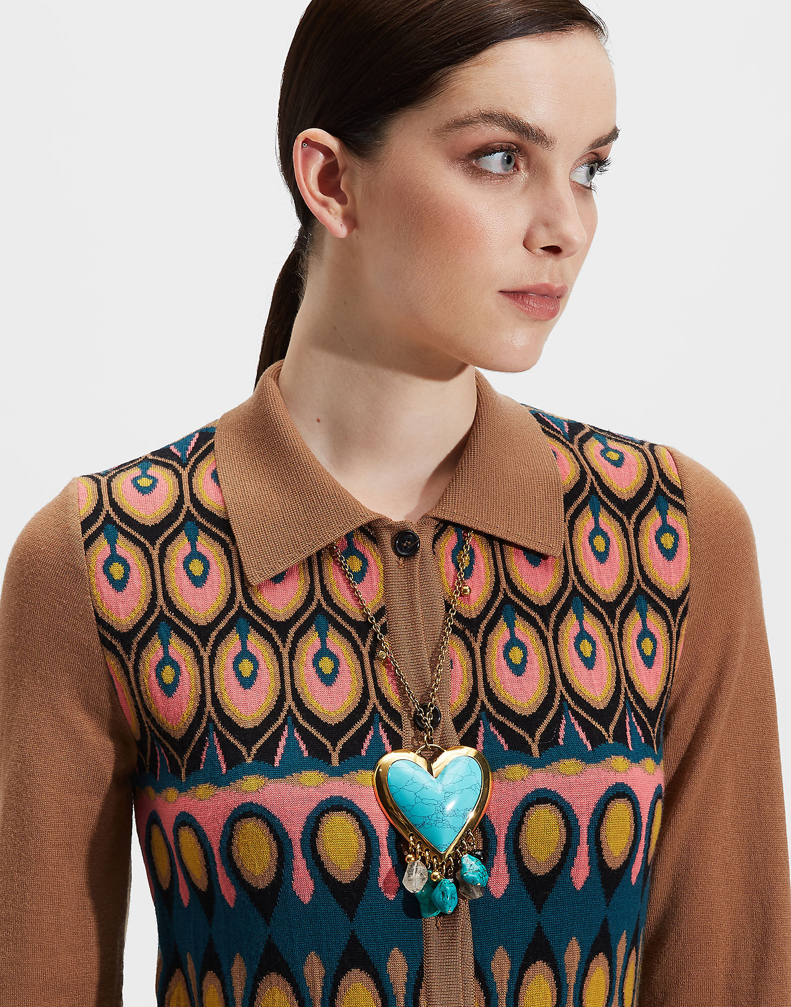 LaDoubleJ Maestra Dress Rio Tabacco DRE0192KNI025RIO0004