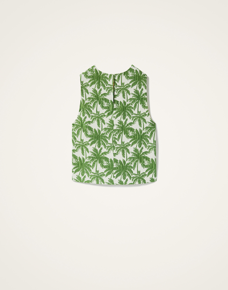 La DoubleJ Aria Top La DoubleJ Aria Top Tropicana White TOP0125JCQ112TRC03WH01