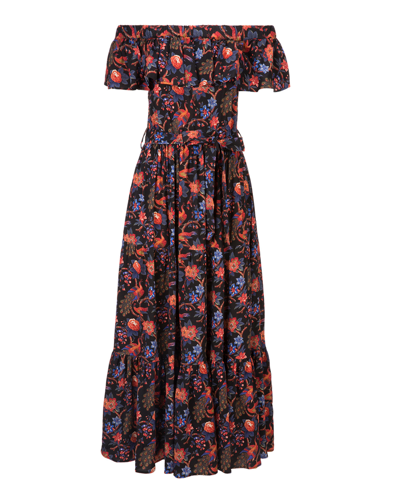 LaDoubleJ Double Love Dress LaDoubleJ Double Love Dress Pavone Nero DRE0013VIS001PAV0001