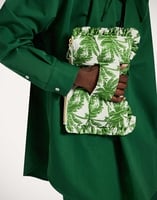 La DoubleJ Hand Pochette La DoubleJ Hand Pochette Tropicana White BAG0059JCQ112TRC03WH01