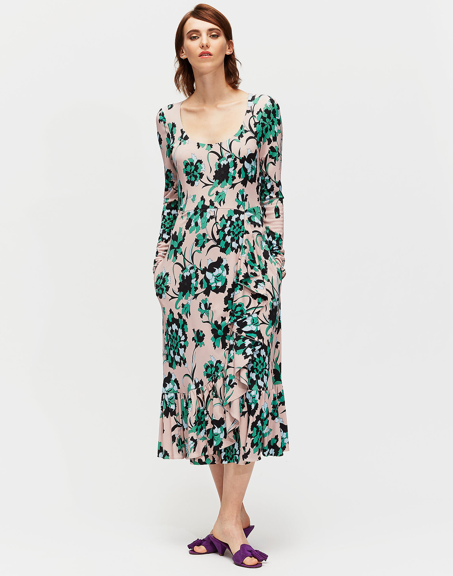 LaDoubleJ Ballerina Dress Dandelion Rosa DRE0099JER004DAN0005