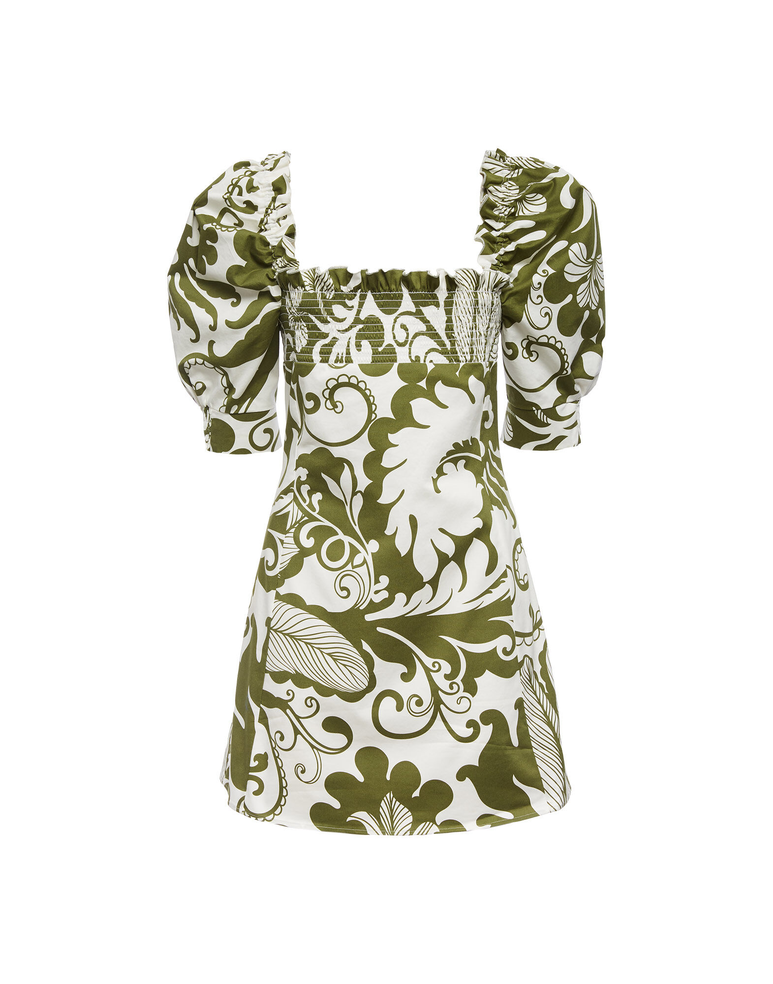 La DoubleJ Mini Sexy Dress Marea Olive DRE0342COT006MRE0006