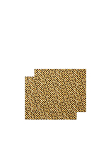 La DoubleJ Placemat Set Of 2 La DoubleJ Placemat Set Of 2 Puzzle Rosa TBM0001LIN001PUZ0002