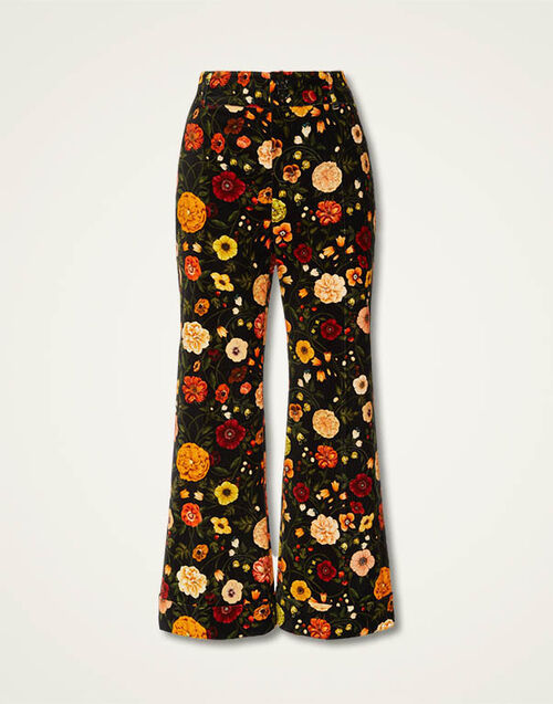 La DoubleJ Hendrix Pants Botticelli Black TRO0014VEL001CEL01BL01