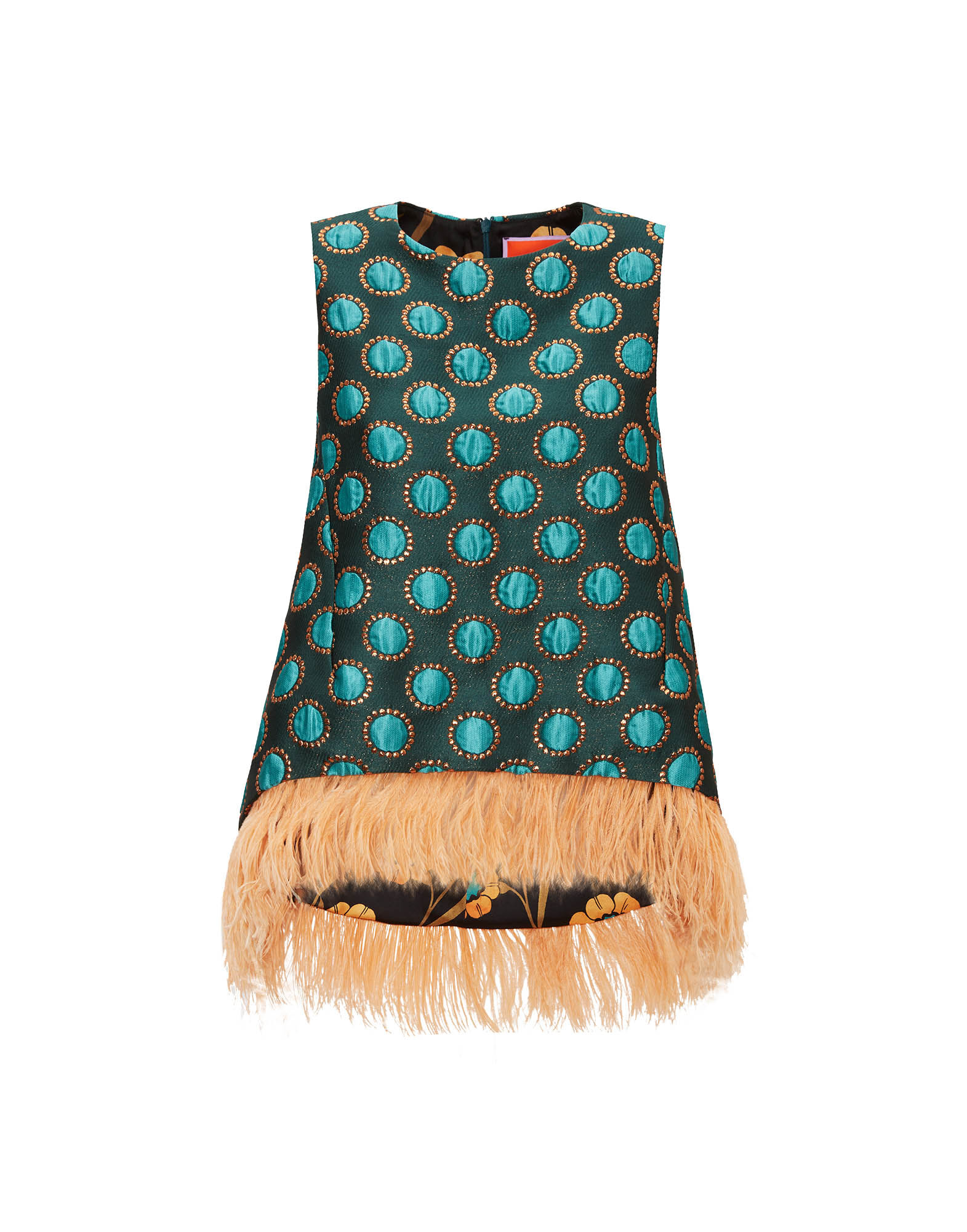 La DoubleJ La Scala Top Winter Sun Emerald TOP0013JCQ060WSU01GR04