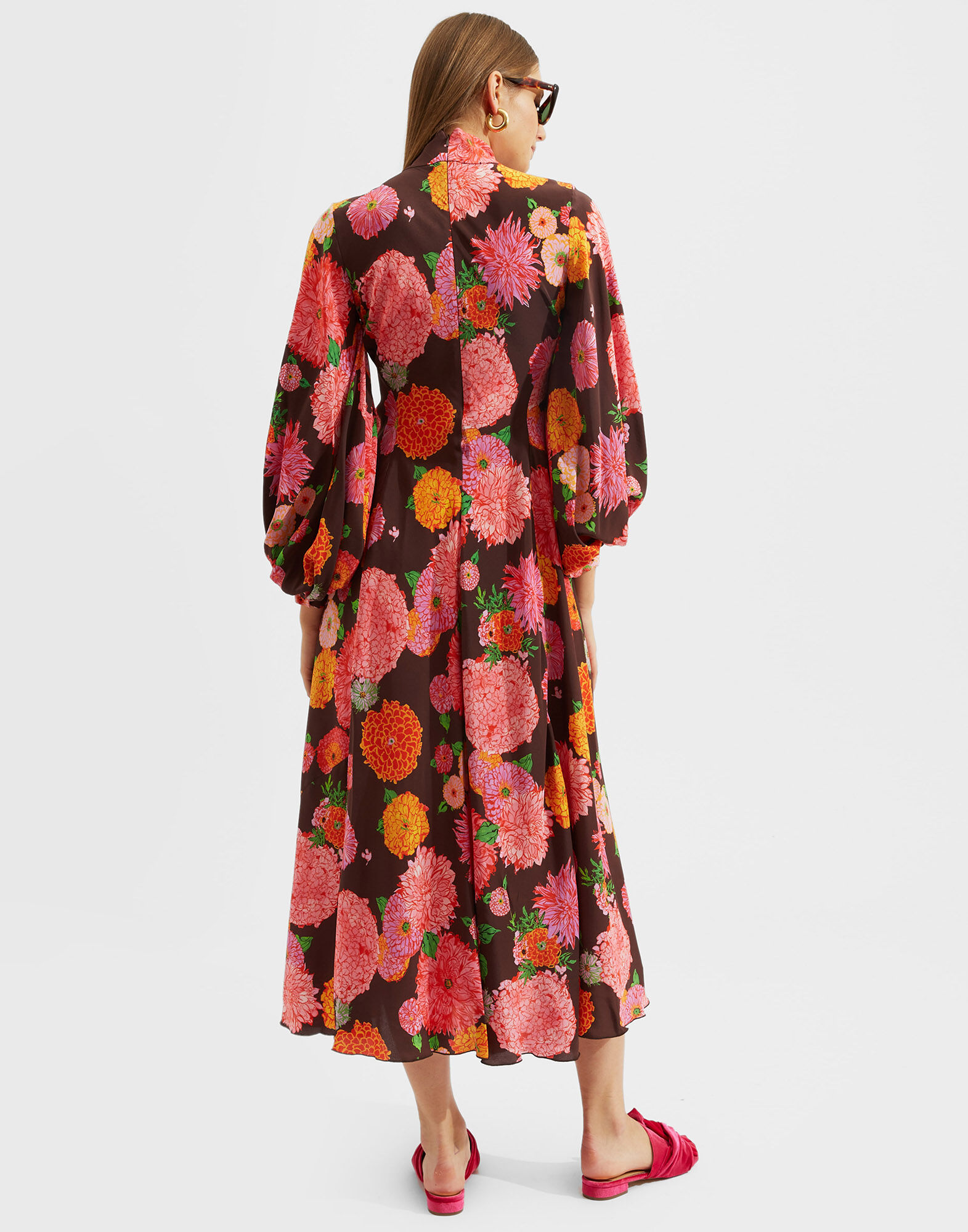 La DoubleJ Medici Dress Gin Chocolate DRE0554CRE001GYN01BR07