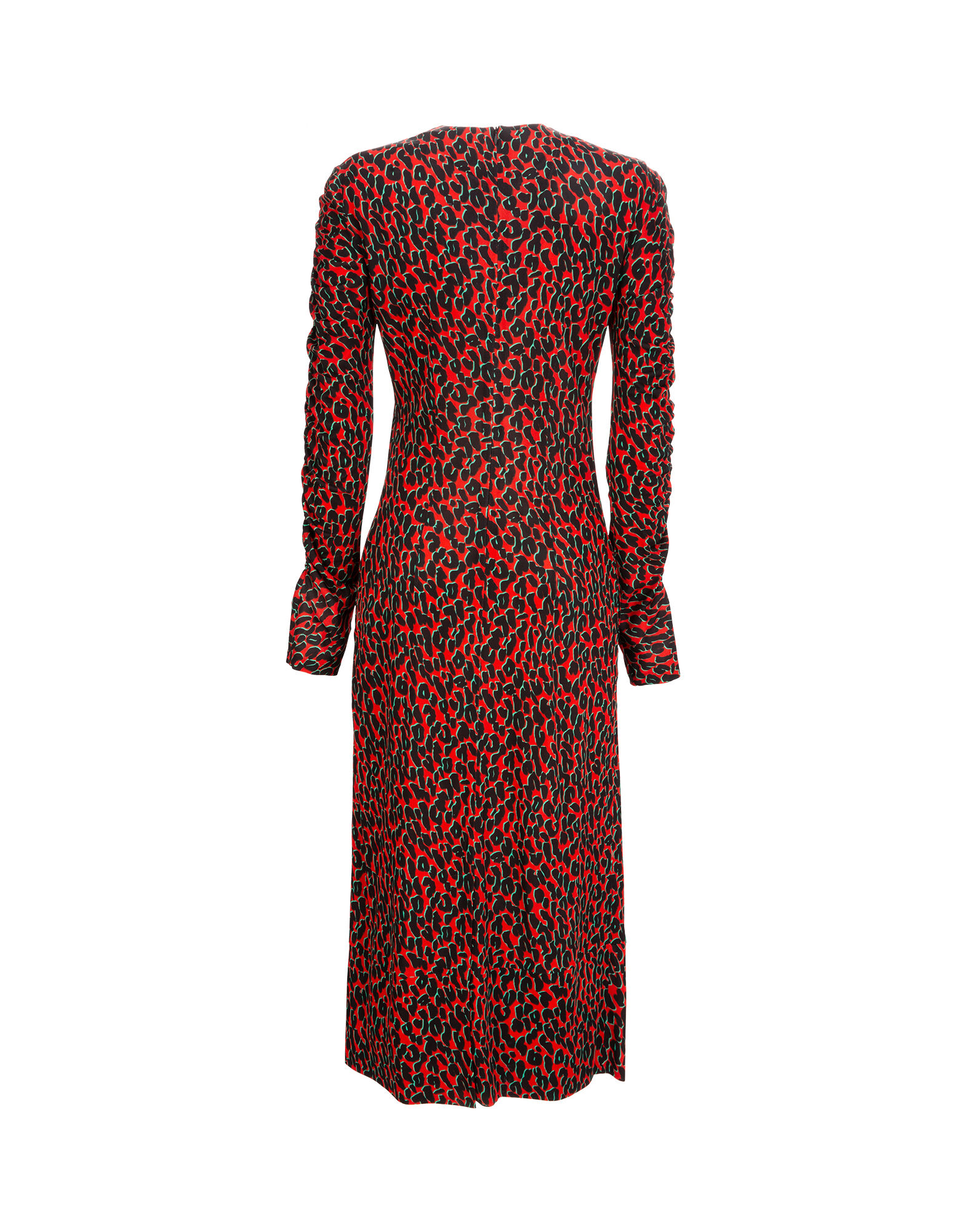 LaDoubleJ Tinder Dress Leopard Rosso DRE0098JER003LEO0002