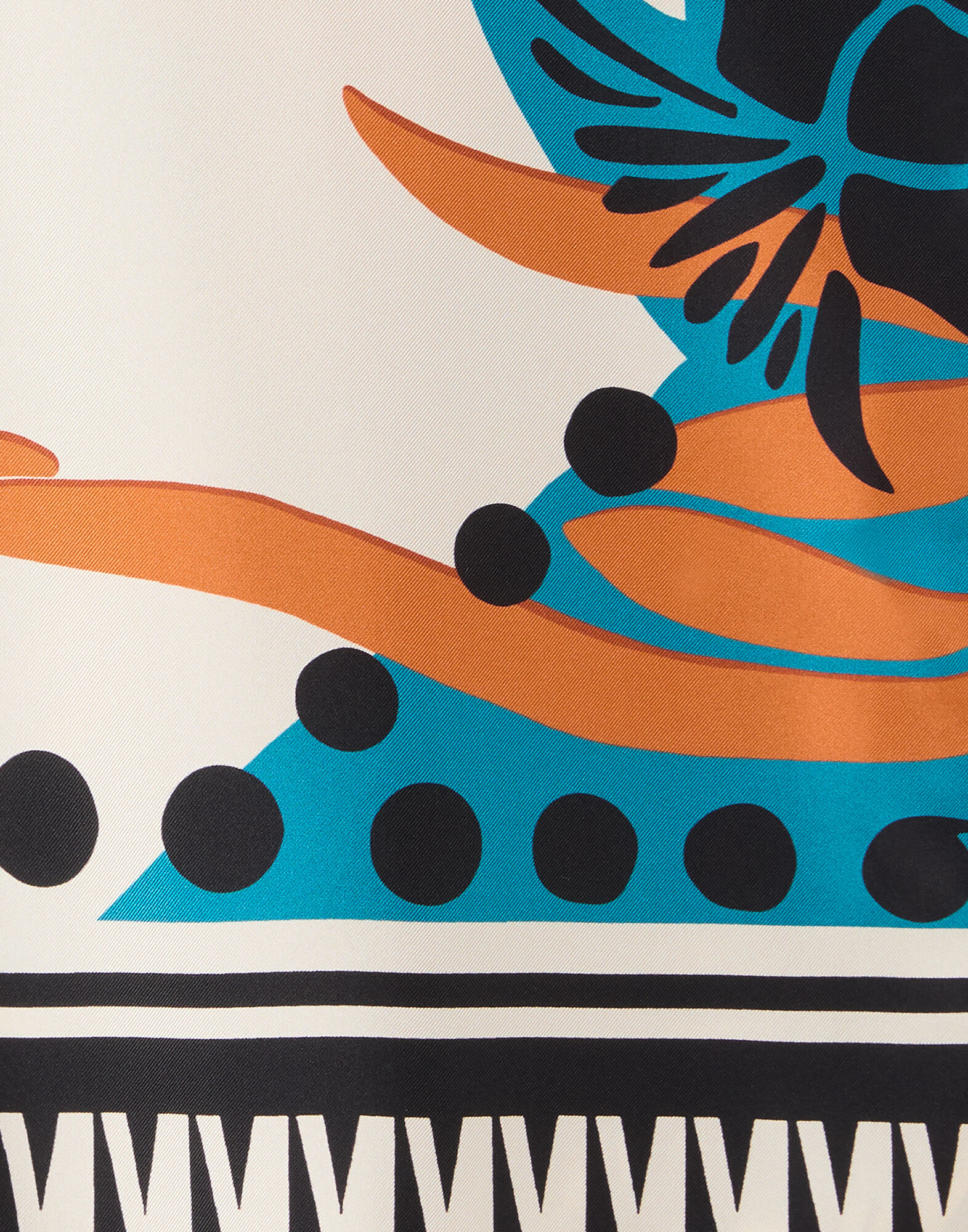 La DoubleJ The Kaftan Florence Plac&eacute;e Ivory DRE0871SIL006FLO02WH04