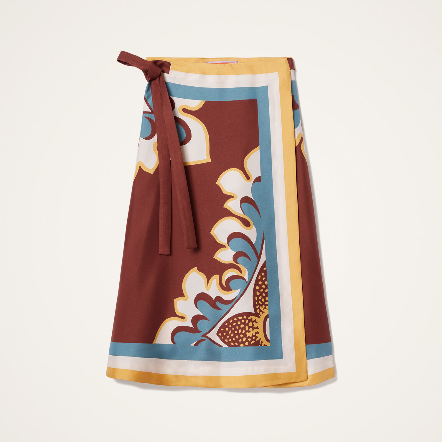 La Doublej Pareo Midi Skirt