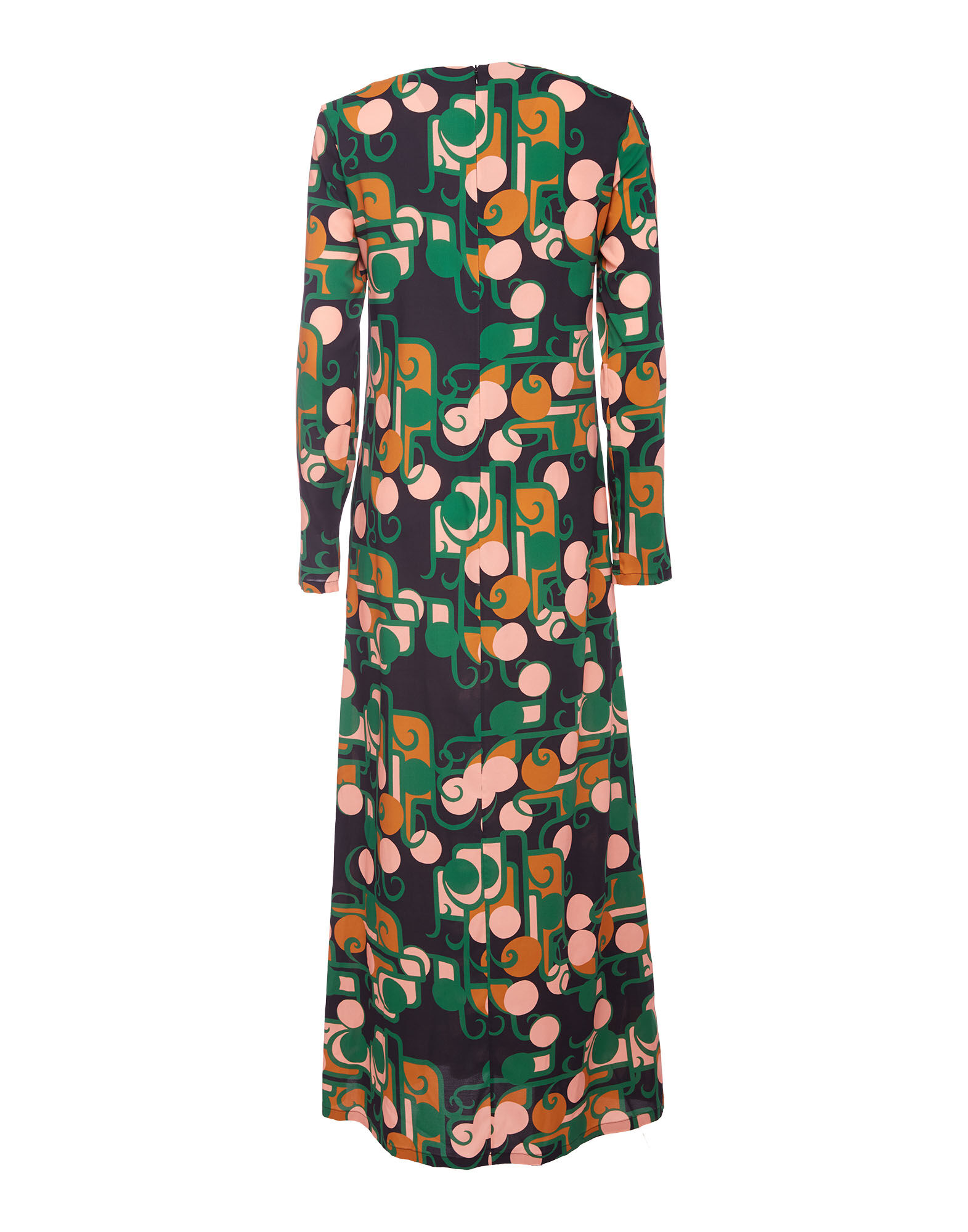 LaDoubleJ Long Sleeve Swing Dress Deco DRE0184VIS001DEC0001