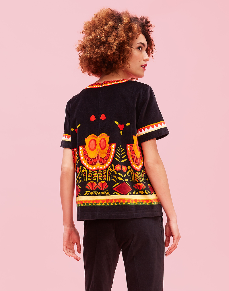 LaDoubleJ Messico Nero The Jazzy Tee LaDoubleJ Messico Nero The Jazzy Tee Messico Nero SHI0014VEL001MEX0002