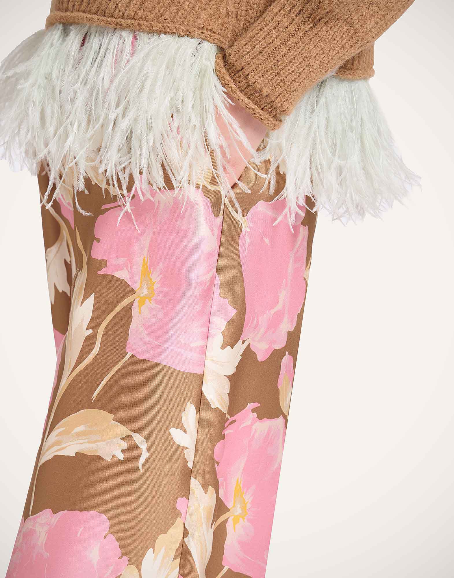 La DoubleJ Palazzo Pants Sylph Khaki TRO0003SIL001SYL01GR07