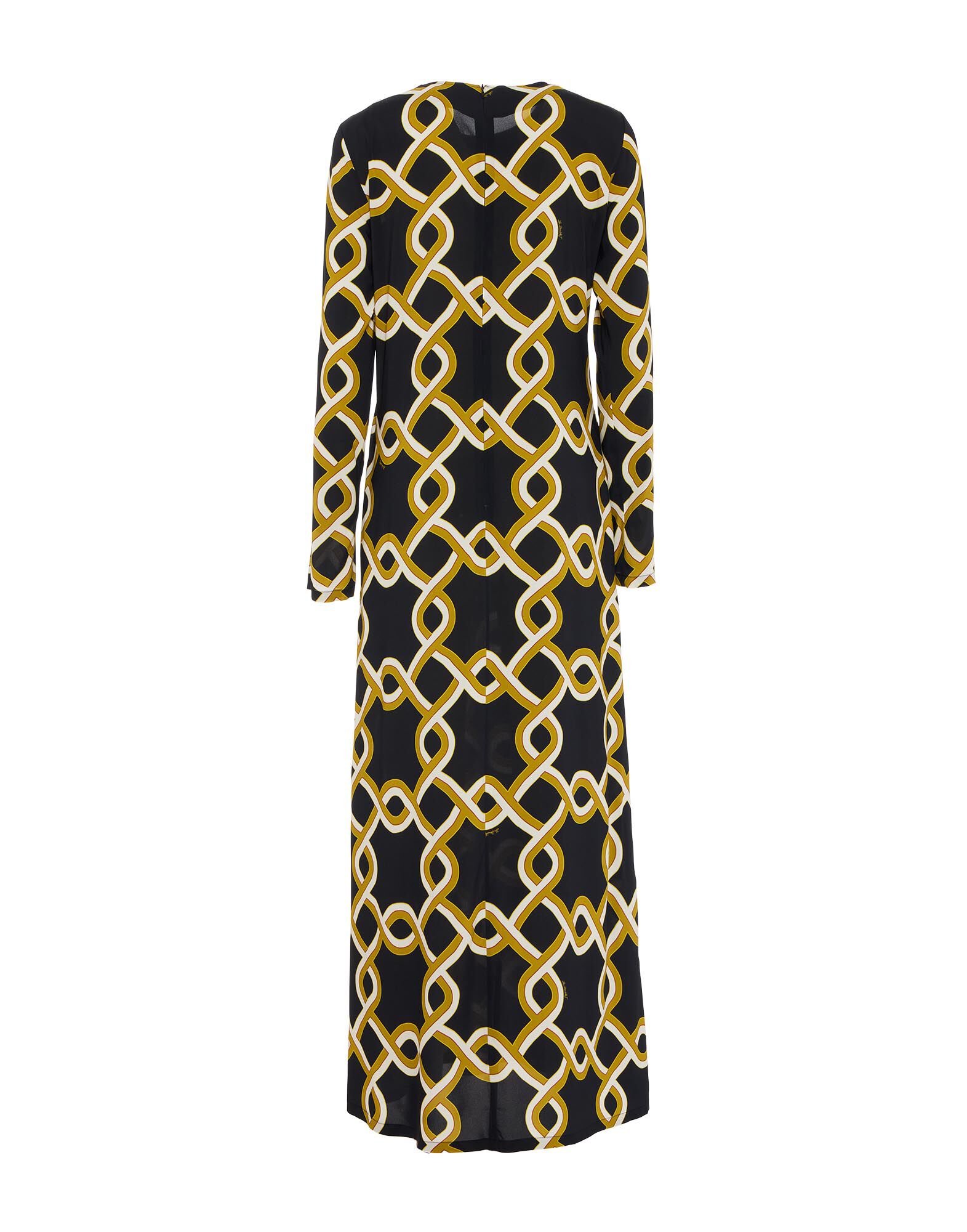 Long Sleeve Swing Dress in Tackle Black for Women La DoubleJ