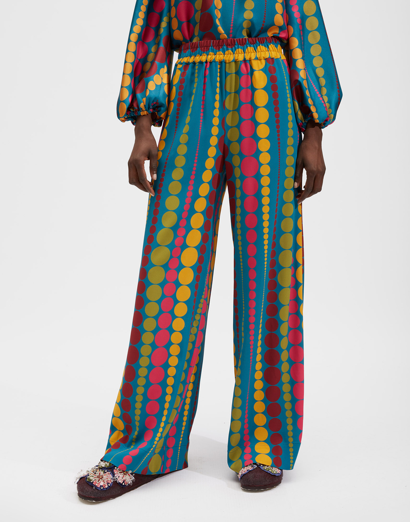 La DoubleJ Palazzo Pants La DoubleJ Palazzo Pants Bubbles TRO0003VIS001BUB0001