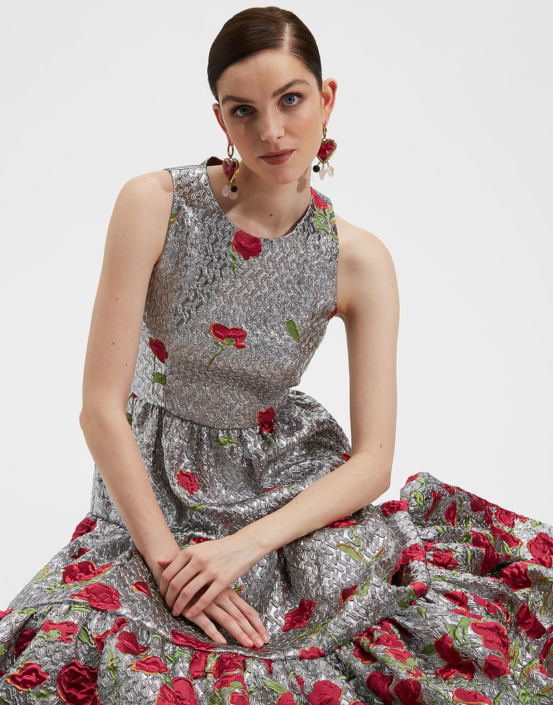 LaDoubleJ Sleeveless Big Dress LaDoubleJ Sleeveless Big Dress Giverny DRE0185JAC021GIV0001