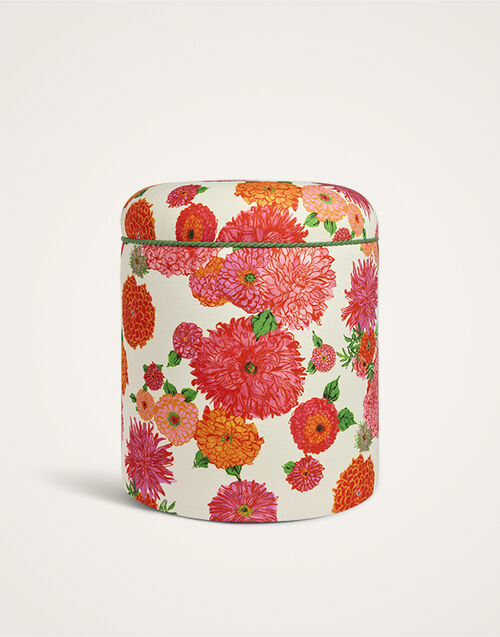 La DoubleJ Baba' Outdoor Pouf Bright Blooms Pink POU0003POL020BRB03PI01