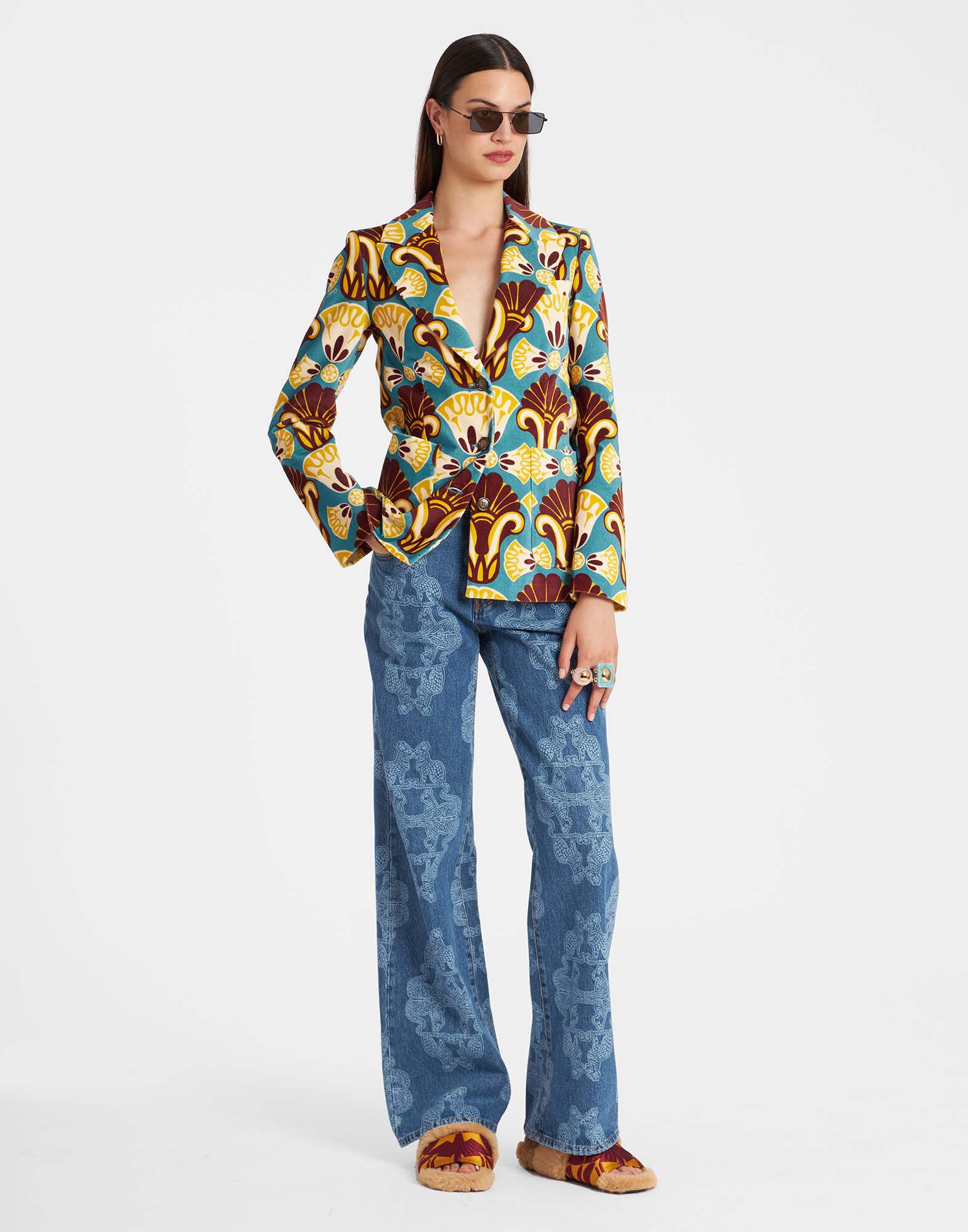 La DoubleJ 24/7 Jacket Dendera Light Blue JAC0048VEL001DEN01BU01