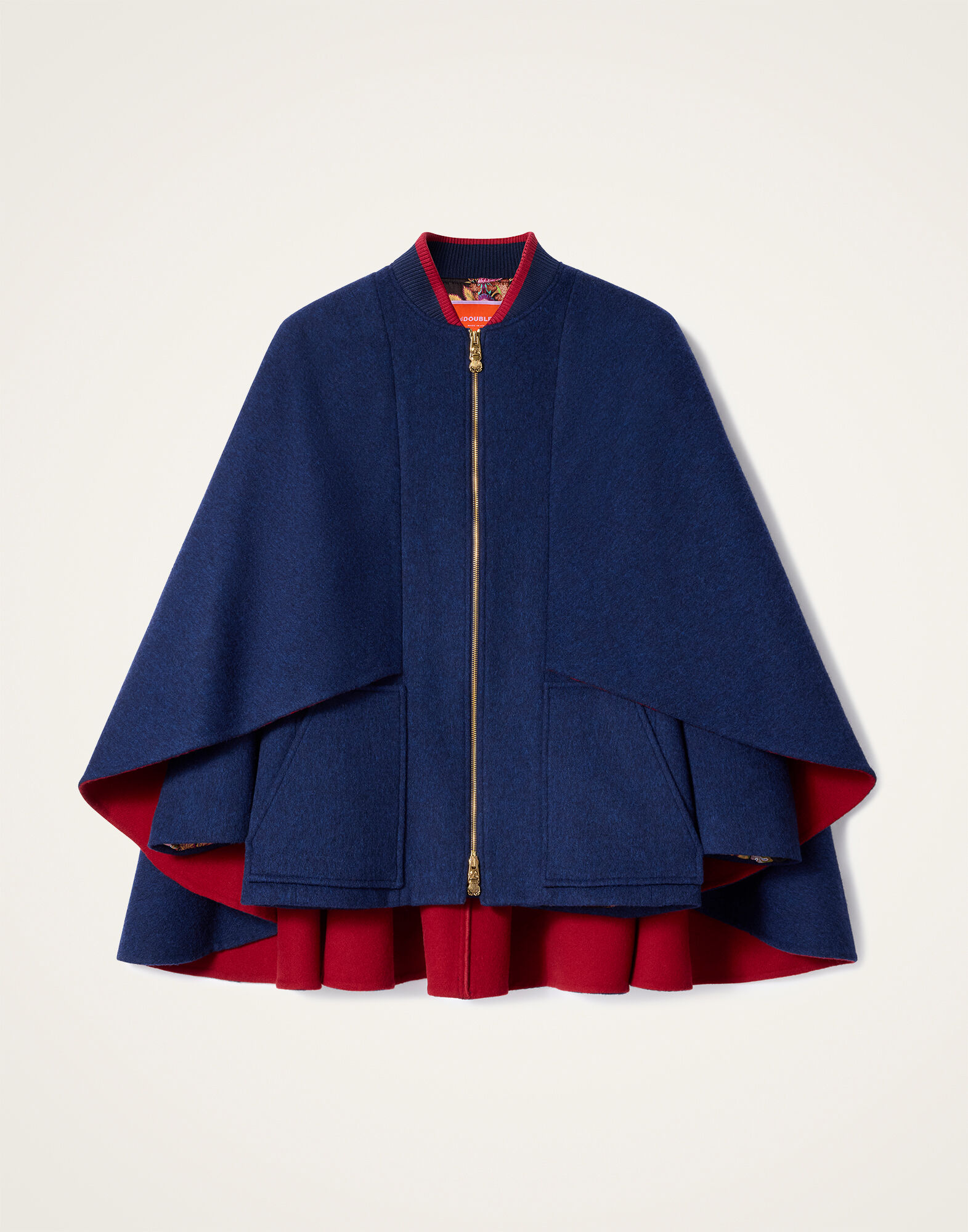 La DoubleJ Baker Street Jacket Solid Navy JAC0171WOL032SOLIDBU06