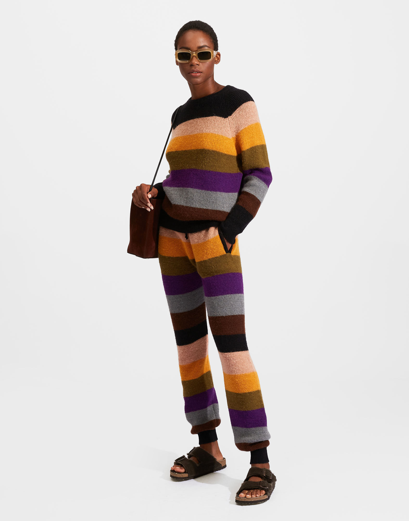 La DoubleJ Sunset Sweater Multicolor PUL0106KNI072VAR0146