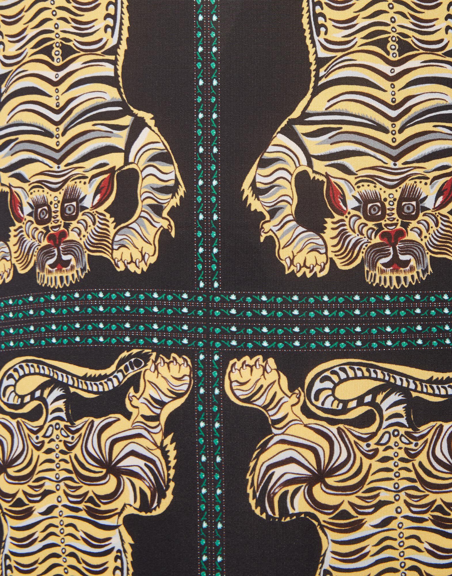 La DoubleJ Drifter Swing Dress Tiger Tiles Black DRE0438JER027TIG0007