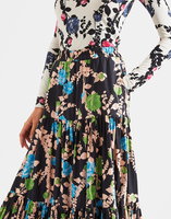 LaDoubleJ Big Skirt LaDoubleJ Big Skirt Winter Rose Nero SKI0001COT001WTR0003