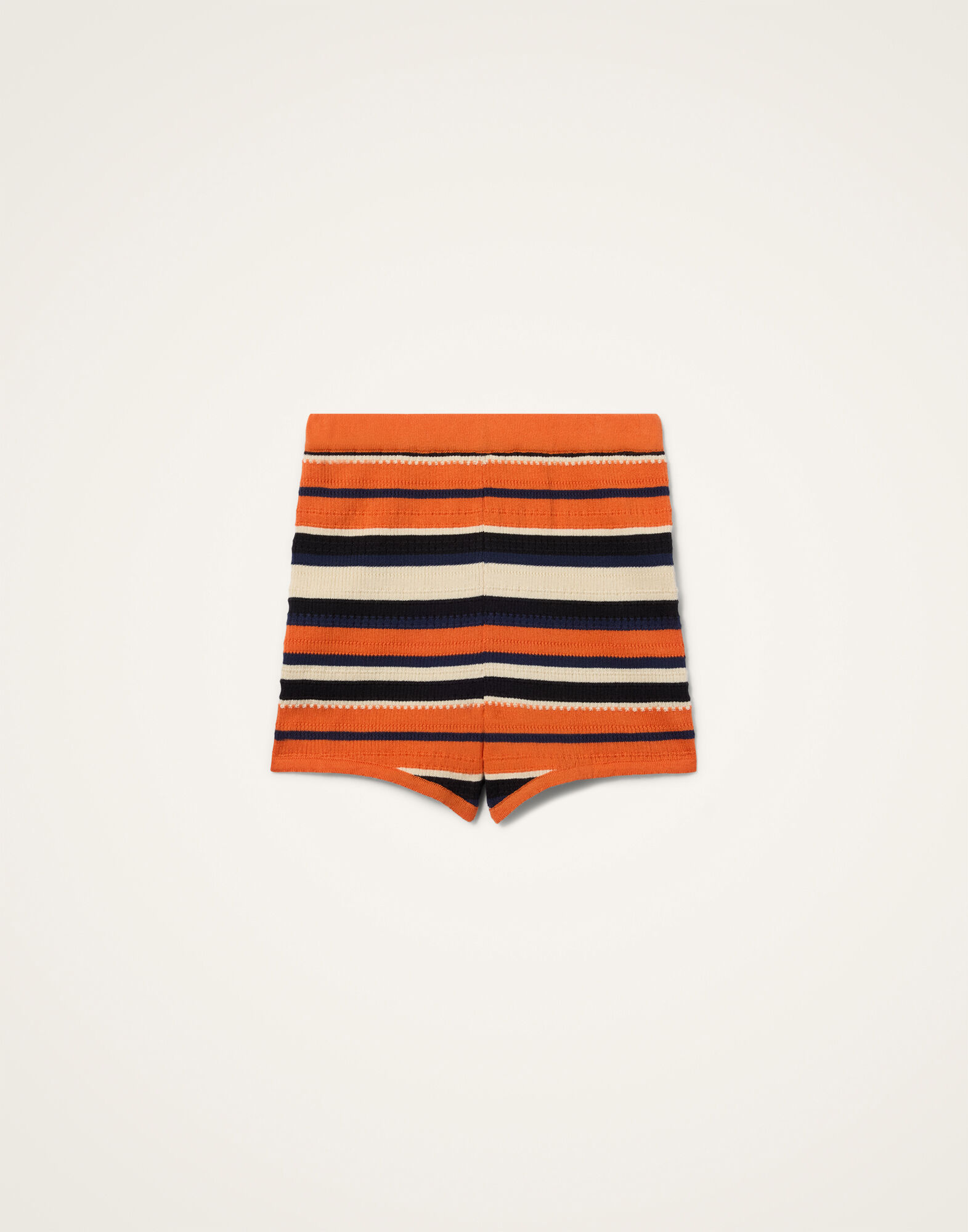 La DoubleJ Veneziana Shorts Multicolor Orange TRO0174KNI154VA375OR02