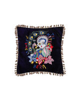 La DoubleJ Velvet Embroidered Cushion  CUS0002VEL002HER0002