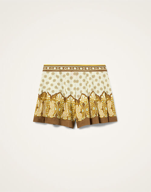 La DoubleJ Club Skort Cocoon Plac&eacute;e Brown TRO0209VIS032COC02BR02