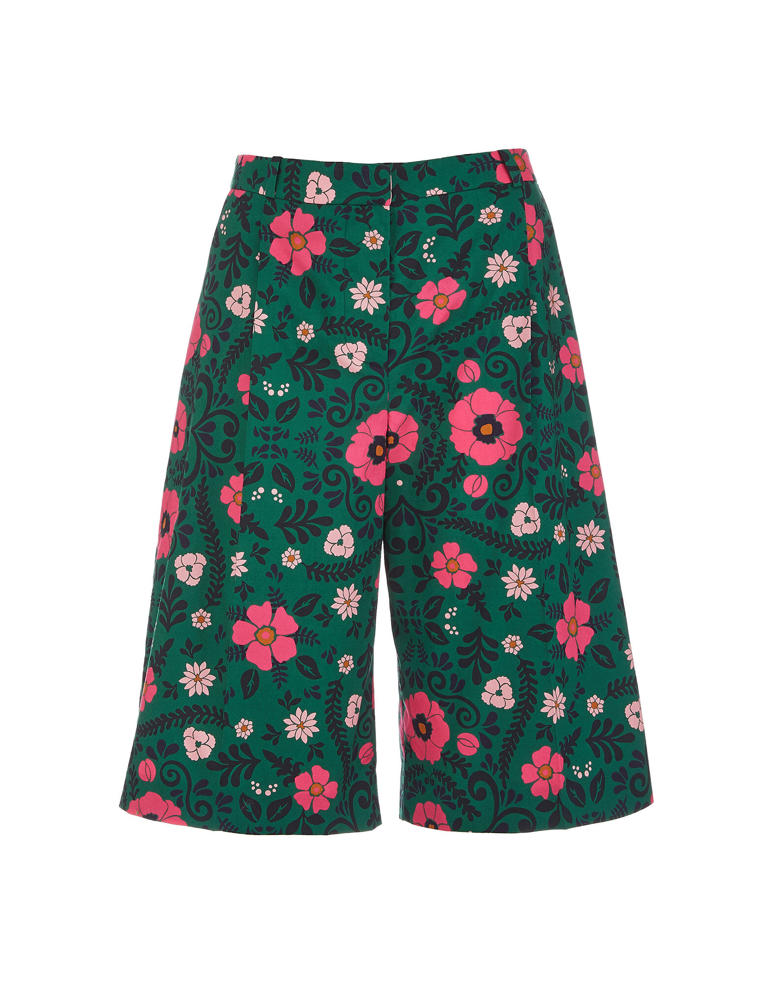 LaDoubleJ Bermuda Pants Heckfield Verde TRO0035COT001HEC0002