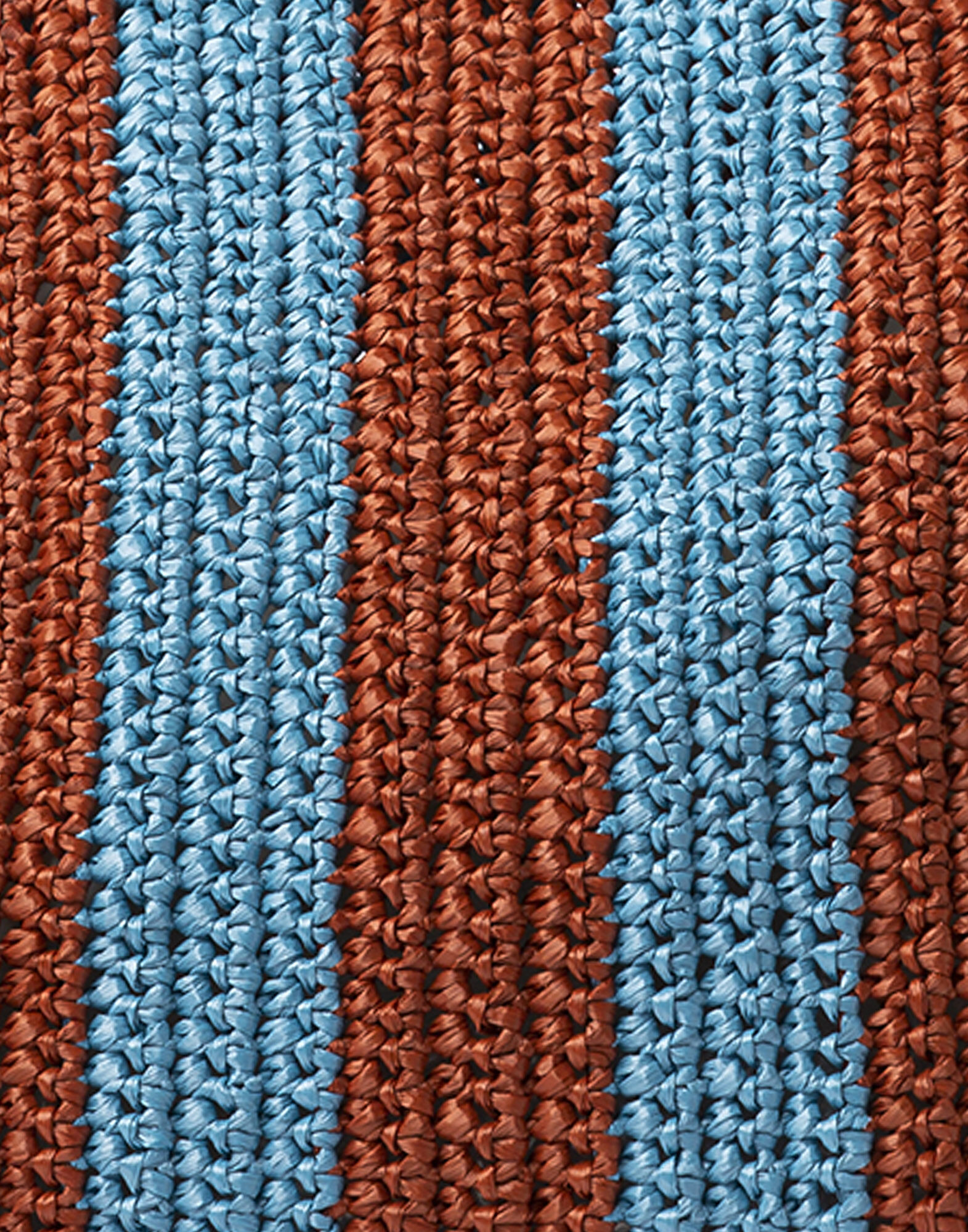 La DoubleJ Riviera Tote Bicolore Turchese BAG0048RAF003TUR05BU08