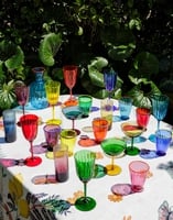 La DoubleJ Wine Rainbow Glasses Set Of 8 La DoubleJ Wine Rainbow Glasses Set Of 8 Rainbow GLA0007MUR001ASS0001