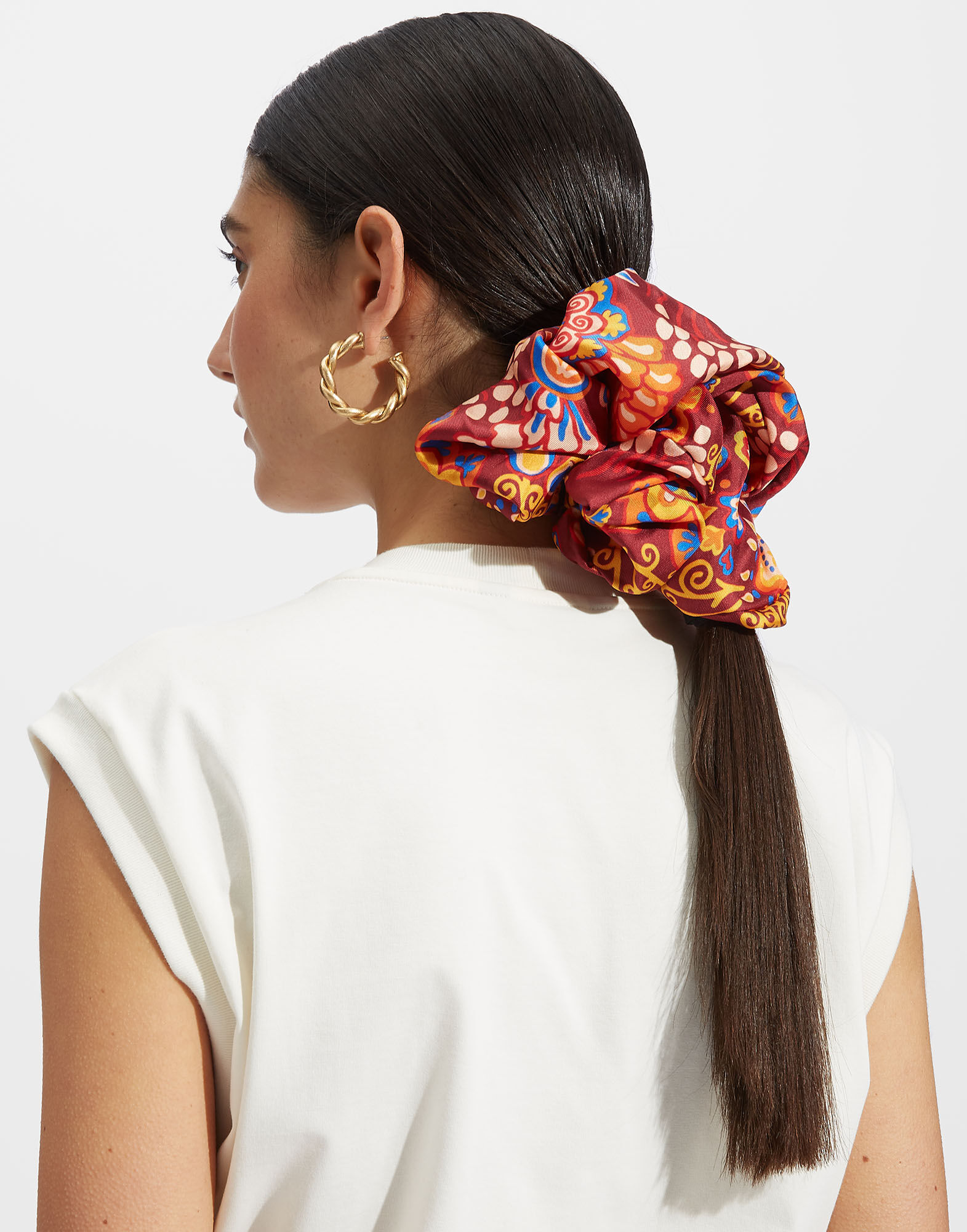La DoubleJ Giga Scrunchie Taranta SCR0003SIL001TAR0002