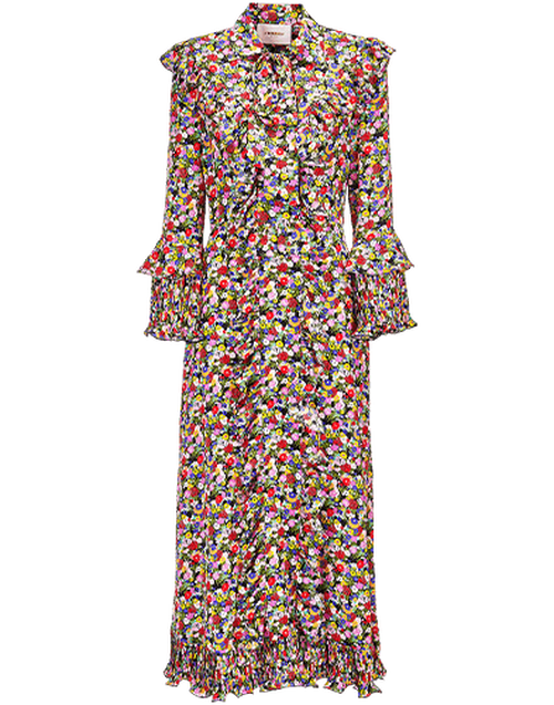 LaDoubleJ Long Fancy Dress Granny DRE0097SIL001GRA0001