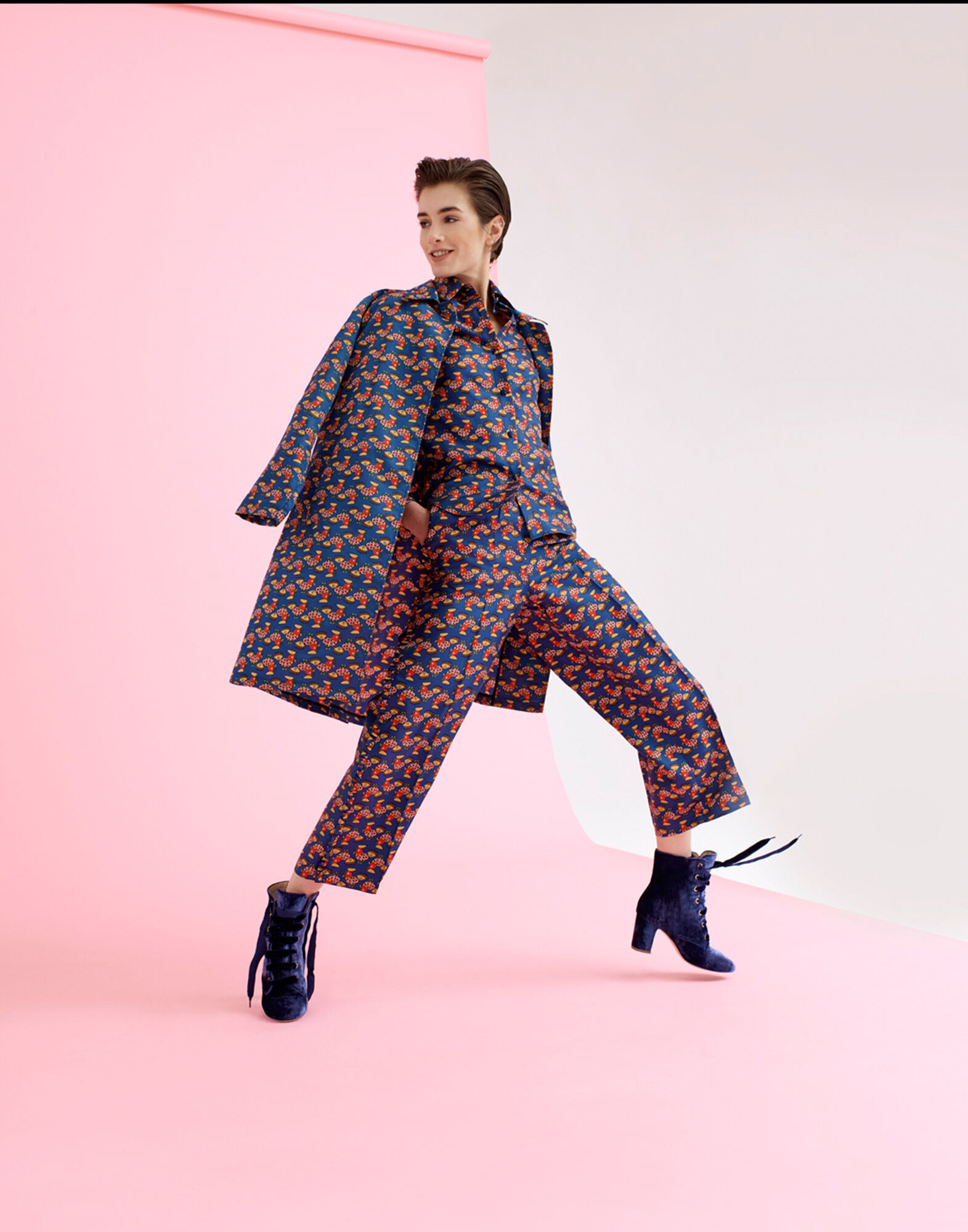 LaDoubleJ Voile Shirt Galletti Blu SHI0007COT003GAL0003