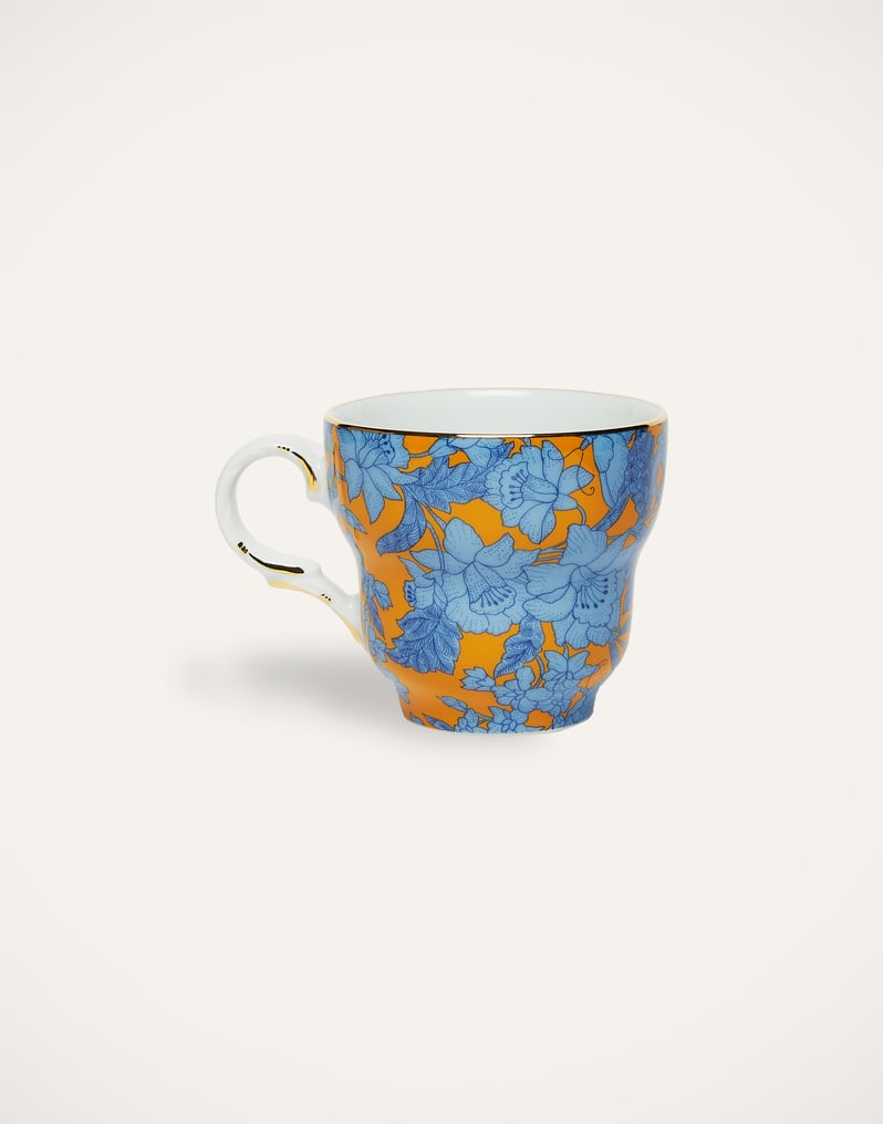 La DoubleJ Big Mama Cup And Saucer La DoubleJ Big Mama Cup And Saucer Lilium Zafferano DIS0066CER001LIL0006