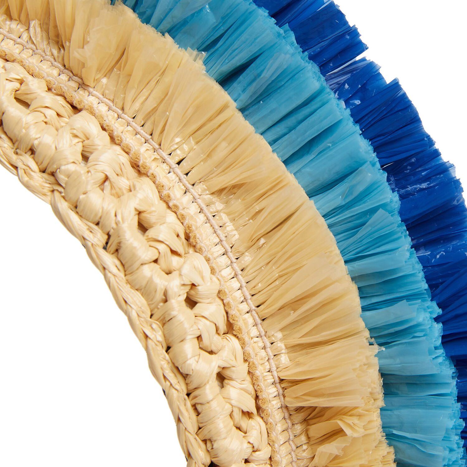 La Doublej Halo Headband In Solid Light Beige
