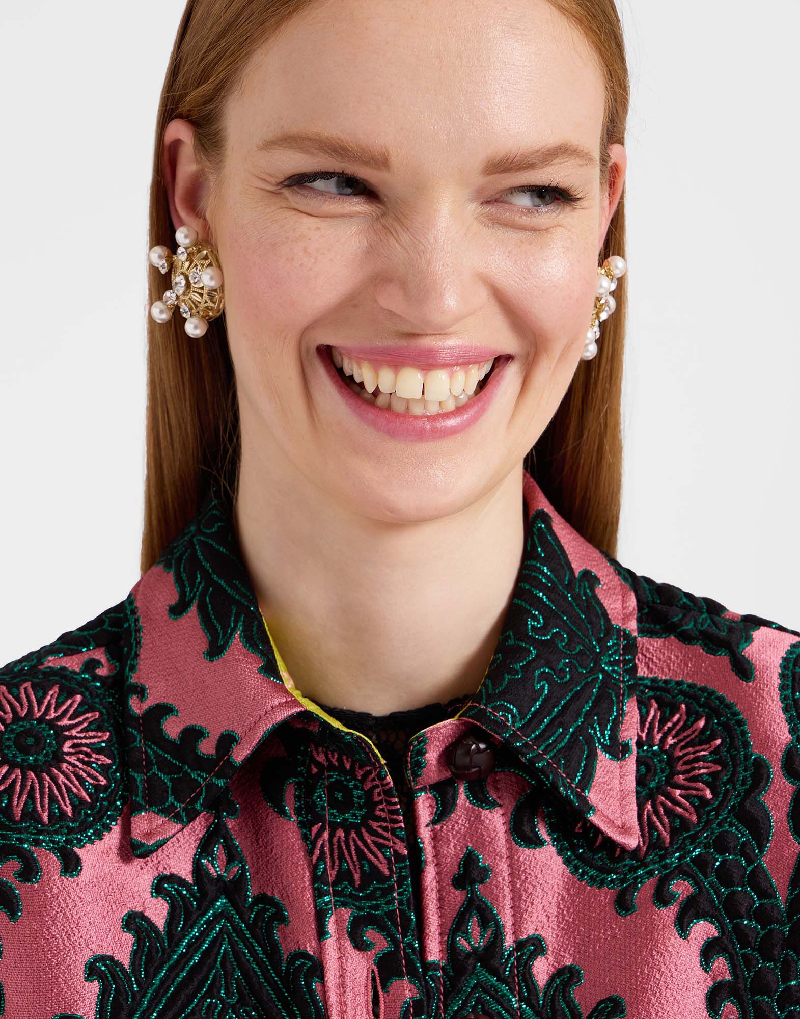 La DoubleJ Better Than Your Boyfriend's Jacket Oltrarno Pink JAC0112JCQ084OLT01PI01