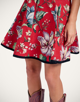 La DoubleJ Mini Dolce Vita Skirt La DoubleJ Mini Dolce Vita Skirt Honolulu Red SKI0170JCQ117HON01RE01