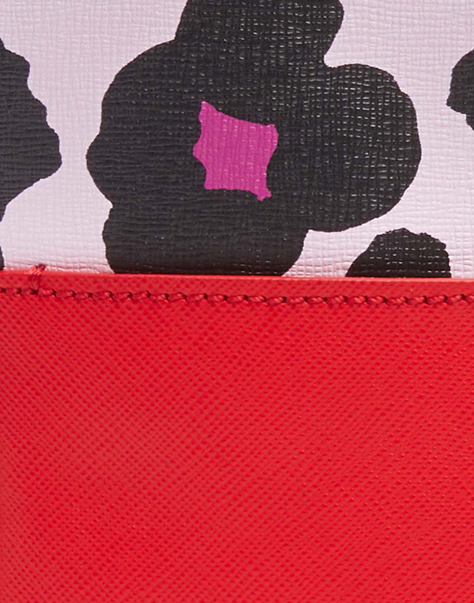 LaDoubleJ Go-Go Bag Flower Leopard Rosa BAG0005LEA002FLL0003