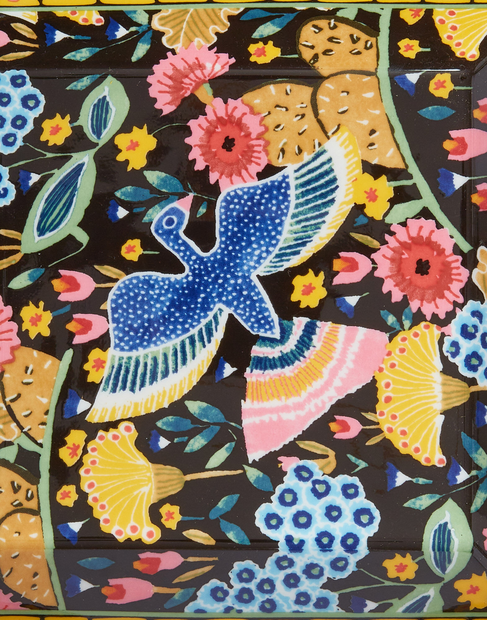 La DoubleJ Trinket Tray Colombo Black TRI0002CER001COL06BL01