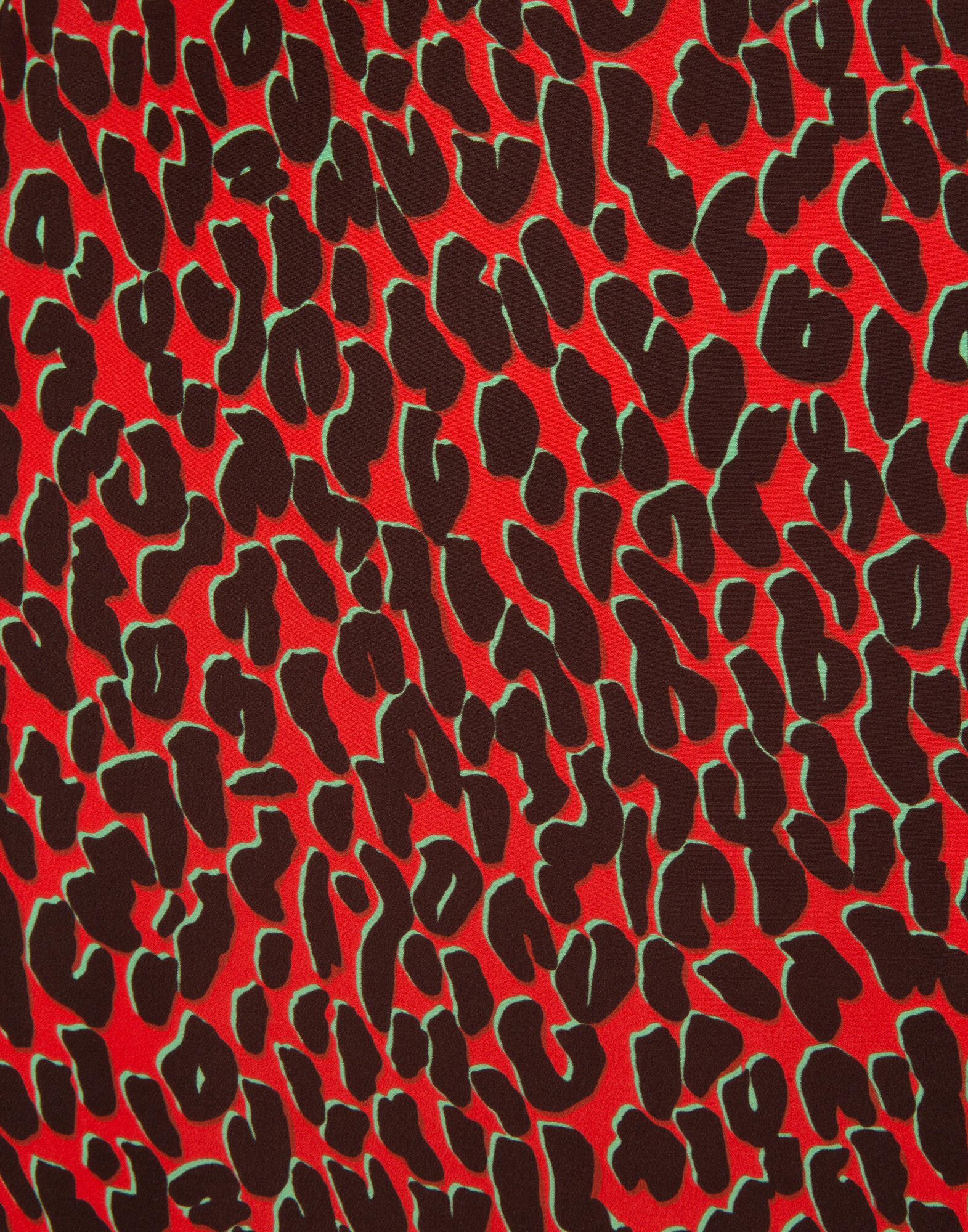 LaDoubleJ Good Witch Dress Leopard Rosso DRE0088SPO001LEO0002