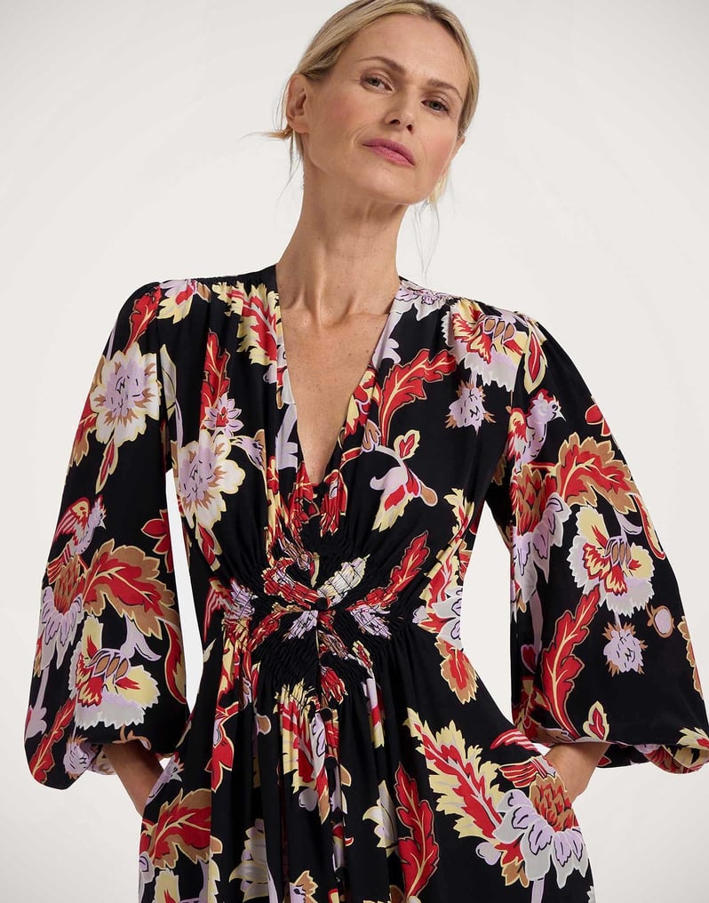 La DoubleJ Long Camerino Dress La DoubleJ Long Camerino Dress Lark Black DRE0585CRE001LAR01BL01