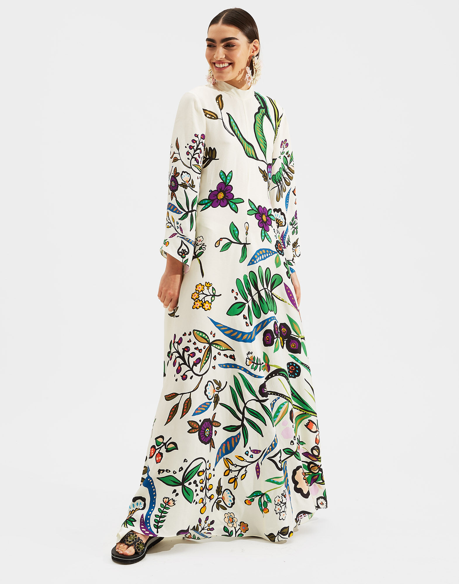 LaDoubleJ Magnifico Dress Tree Of Life DRE0232VIS004LIF0001