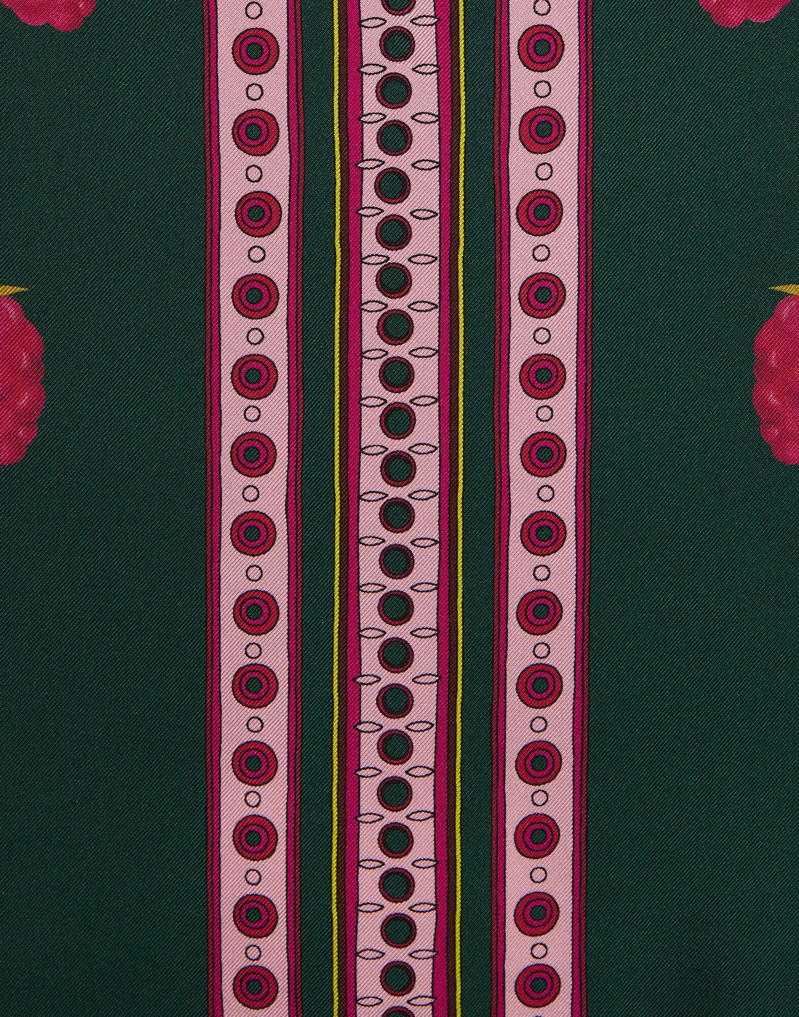 La DoubleJ Long Sleeve Swing Dress Lampone Plac&eacute;e Emerald DRE0231SIL006FMB06GR04